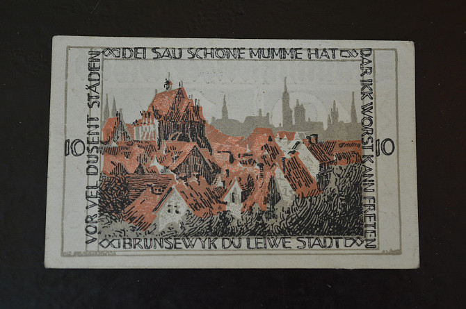 Германия. Нотгельд. 10 Pf 1921 года ( 3 ) Полтава - изображение 1