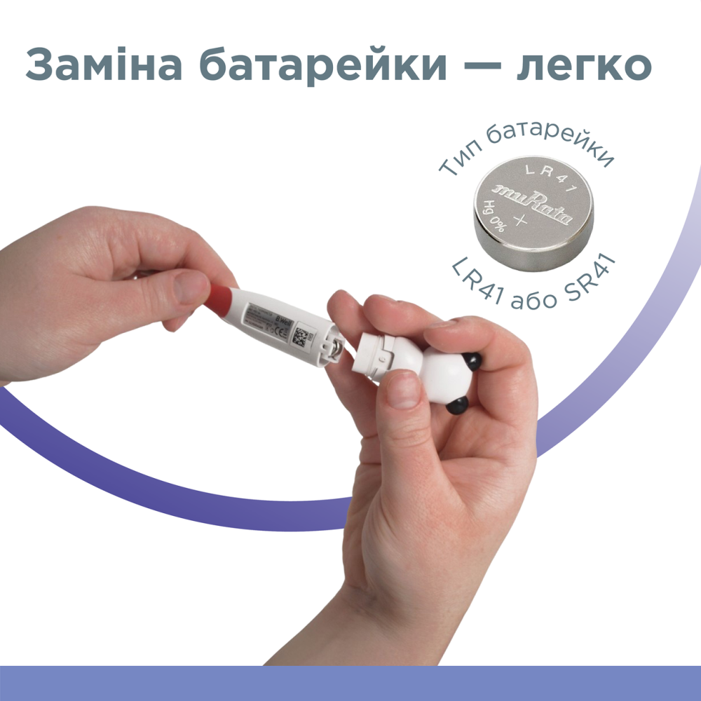 Цифровий термометр PRO-06 flex, панда Дніпро - фото 3