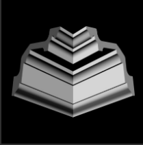 Потолочный плинтус 2м   GP-68   127х80mm для натяжных потолков Днепр - изображение 3