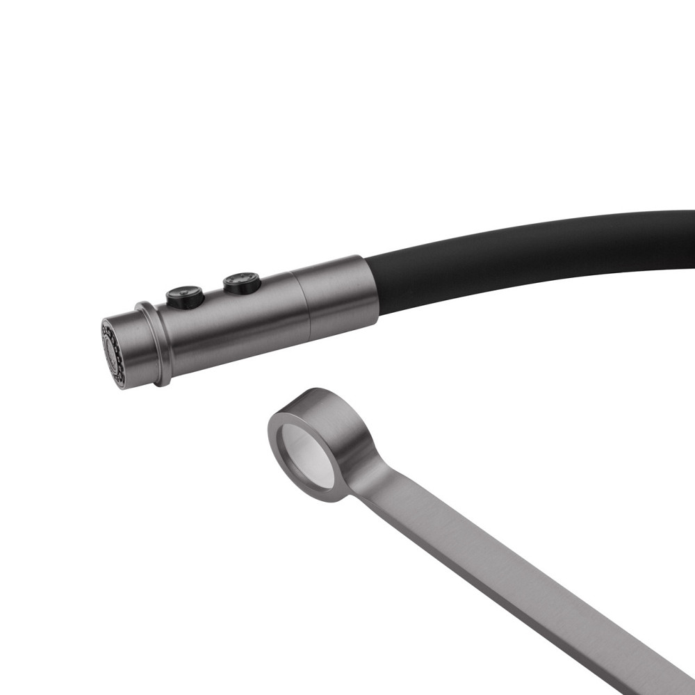 Змішувач для кухні Kroner KRP Ersel — GRP03112BLK Київ - фото 9