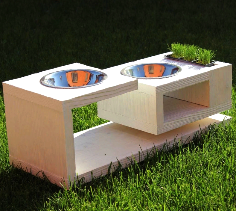 Подставка под миски для собак 