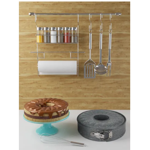 Набір роз'ємних форм для випікання 3 предмети (дно/борт/вклад для кексу) 6023 KAMILLE Житомир - изображение 8