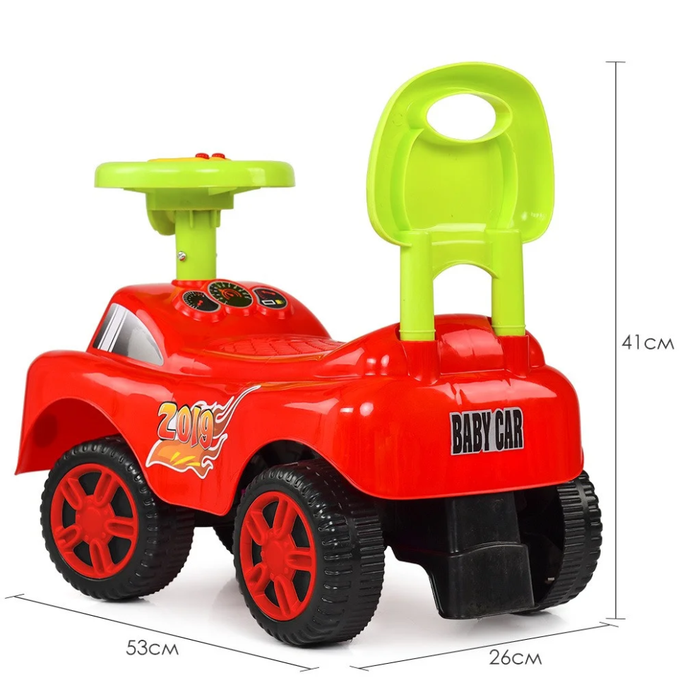 Каталка-толокар Bambi M 4073-3 Червоний Вінниця - фото 4