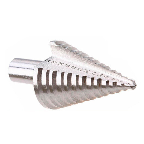 Крокове HSS свердло по металу 5-35 мм, титанове покриття, універсальне для листового металу Київ - фото 5