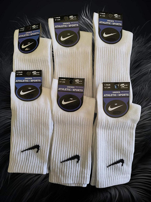 Набор женских высоких носков. Хлопковые женские носки (6 шт в уп). Размер 36-40 Киев - изображение 1