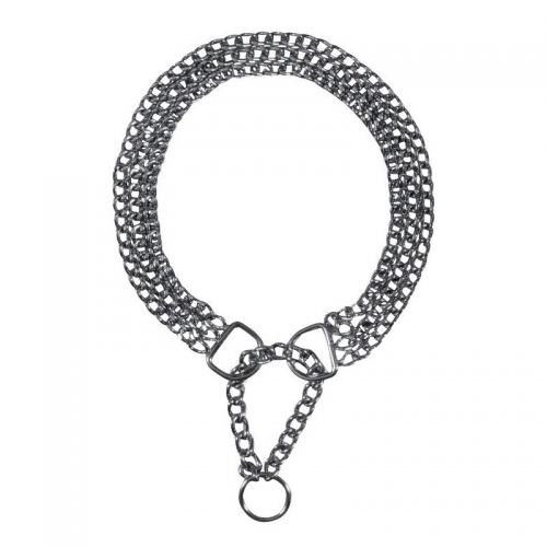 Нашийник-зашморг Trixie для собак потрійний хромований розмір L 50 см/2,5 мм Київ - фото 1