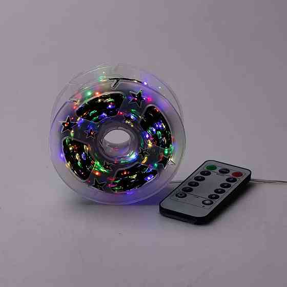 Garlando Гірлянда роса на пульті 100 метрів на 1000 led світлодіодів крапля на зеленому дроті м Коломия