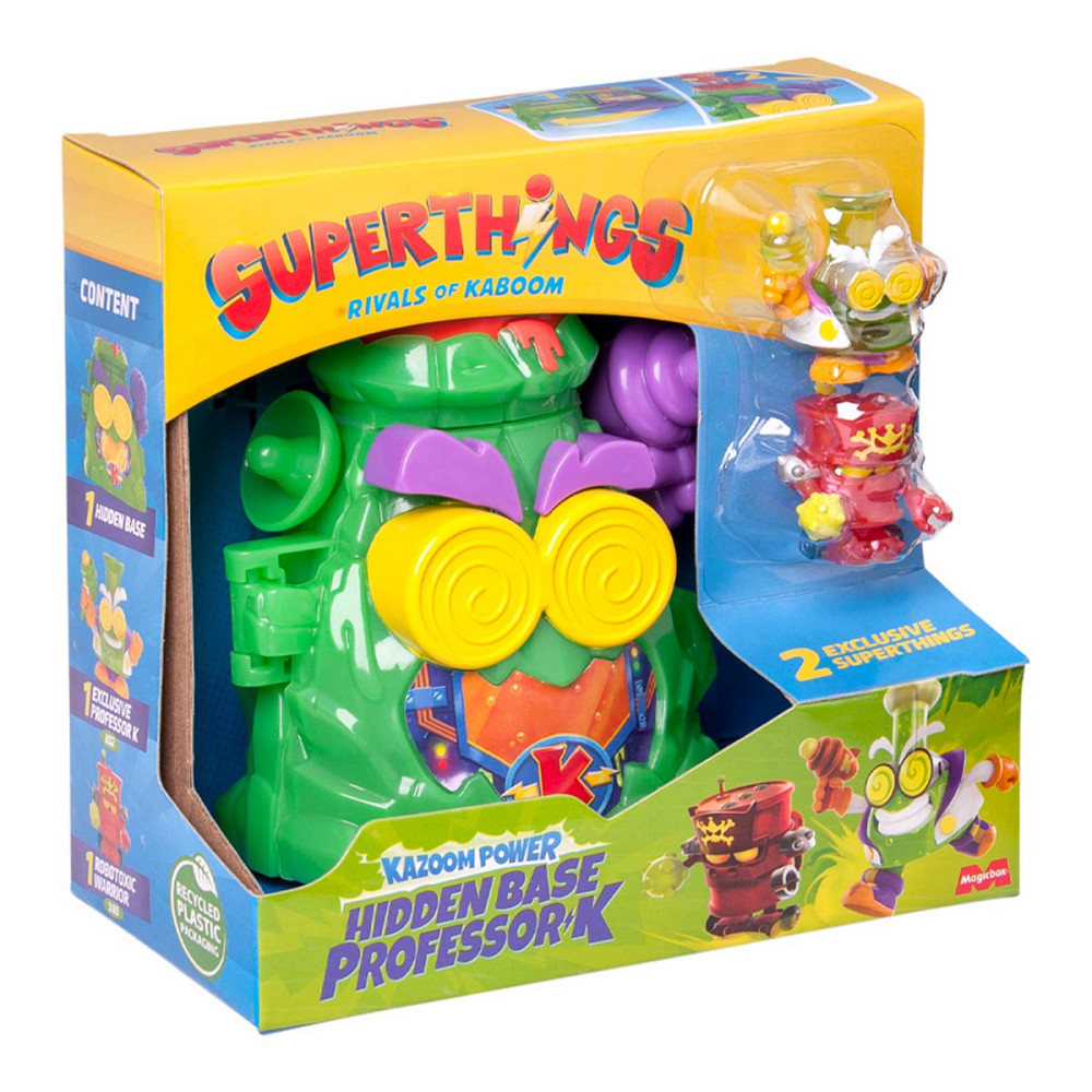 Ігровий набір SuperThings серії Kazoom Power - Прихована база Професора К Дніпро - фото 5