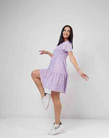 Короткое летнее платье 