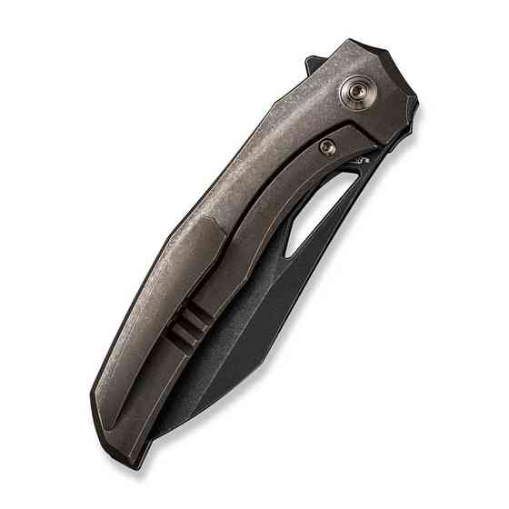 Ніж складаний туристичний WE Knife Ignio Mystery Box, (8.4 см) CPM 20CV / титан 6AL4V бронзовий Київ