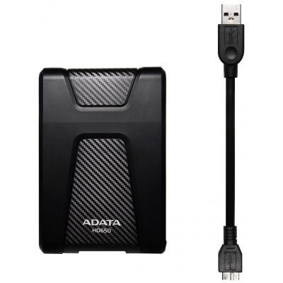Зовнішній жорсткий диск 2.5&quot; 4TB ADATA (AHD650-4TU31-CBK) Вінниця - фото 4