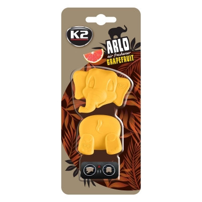 Ароматизатор для автомобіля K2 Arlo "Грейпфрут" 14,5 г (V89GRA) Вінниця - фото 1
