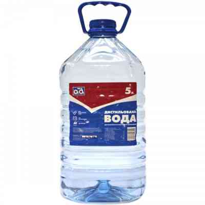 Вода дистильована AD 5л (VODA 5L) Вінниця