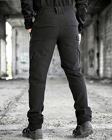 Еластичні тактичні штани Patriot black (люкс) ВТ5975 Київ - фото 3