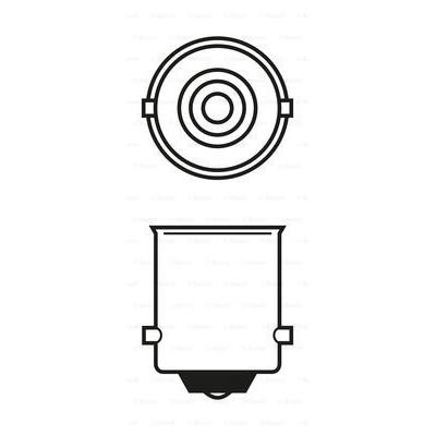 Автолампа Bosch 21W (1 987 302 201) Вінниця - фото 6