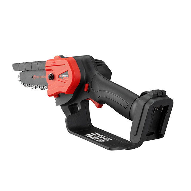 Міні-пилка ланцюгова акумуляторна 20 В, шина 10 см, 4 м/с, без ЗП та АКБ, STORM INTERTOOL WT-9110 Киев - изображение 3