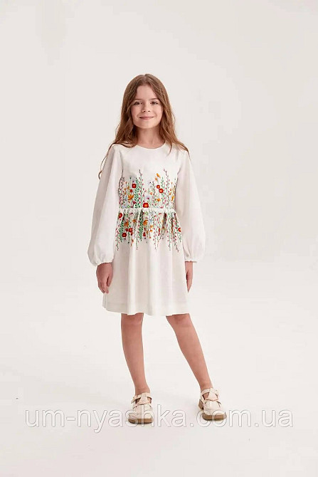 Вишиванка сукня з квітами Мавка Весна Кривой Рог - изображение 8