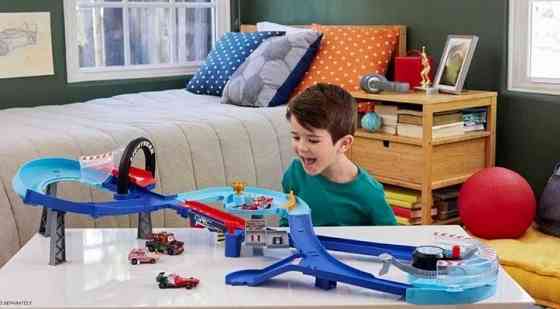 Трек Тачки Трасса для прыжков Молния Маккуин Оригинал Disney Cars. Харьков