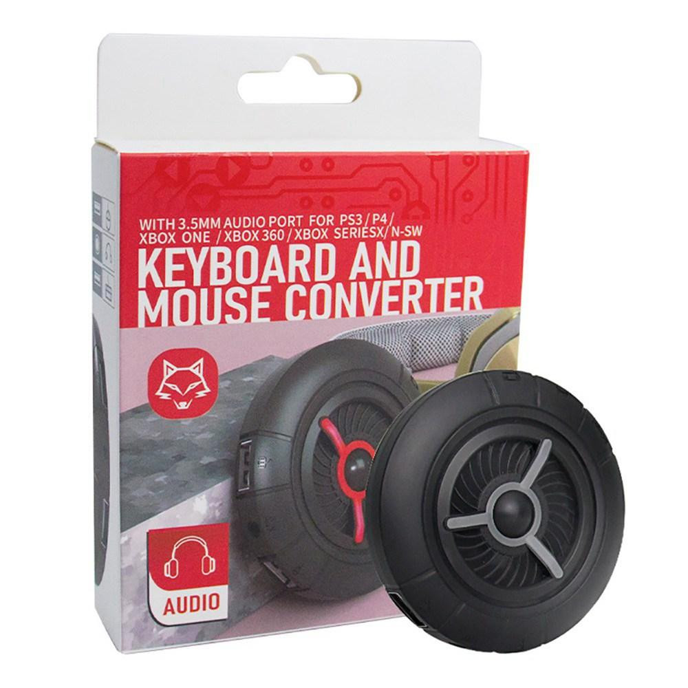 Адаптер для підключення клавіатури, миші з 3,5-мм мікрофоном до N-Switch, PS3, P4, Xbox one, Xbox 360, Xbox seriesX\N-SW Луцьк - фото 1