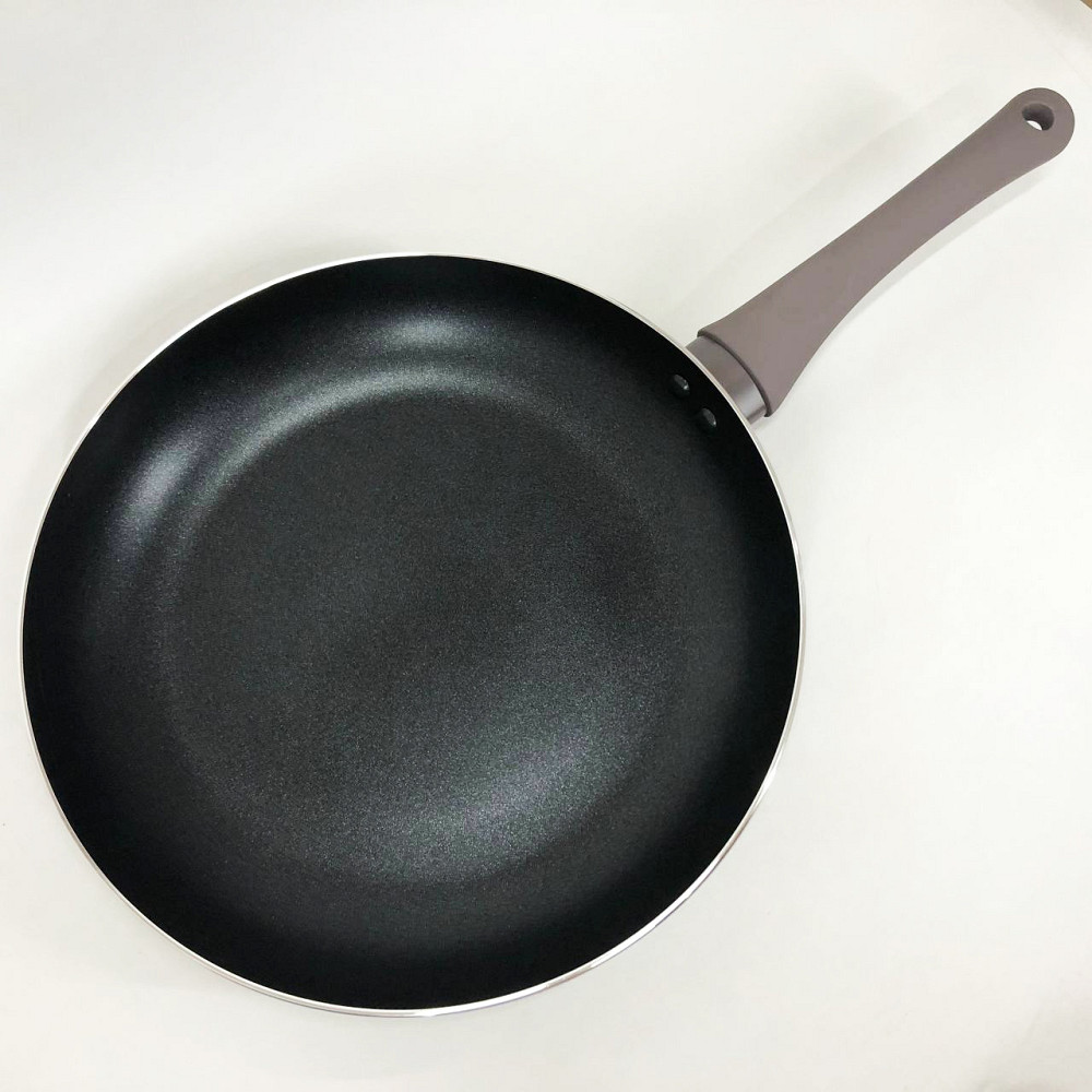 Міцна сковорідка з антипригарним покриттям WELL DONE WD-1018B 28 см, Сковорода глибока для дому DF-57 Івано-Франківськ - фото 1