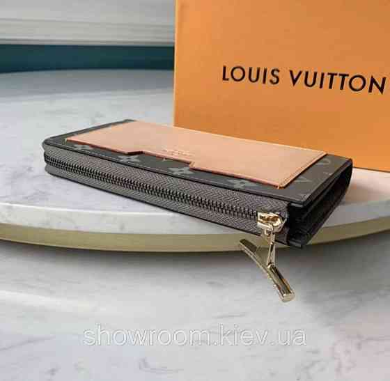 Женский брендовый кошелек LV (63237) Lux Киев