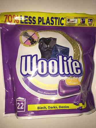Капсулы для стирки темной одежды Woolite, 22 шт. Львов