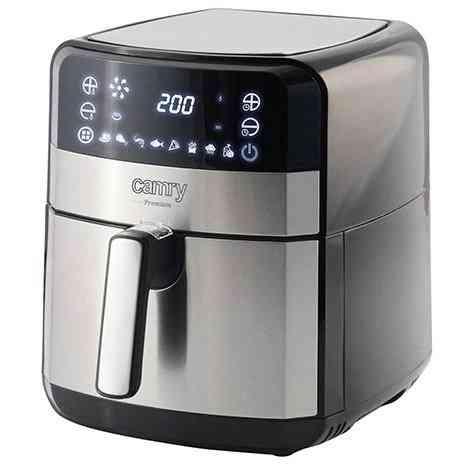 Аерогриль-фритюрниця з сенсорним дисплеєм, Аерофритюрниця для приготування картоплі фрі без олії QP-66 Івано-Франківськ