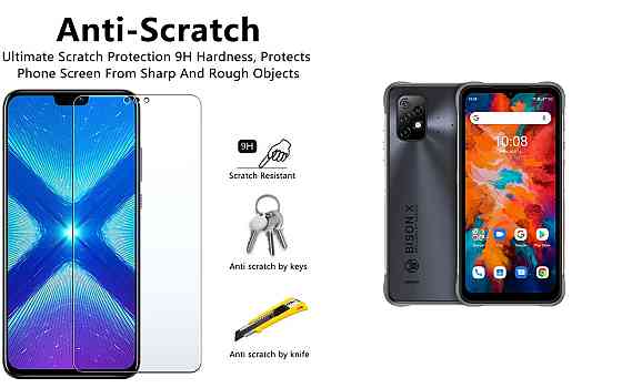 Защитное стекло NeoGlass для UMIDIGI Bison X20 – ультрапрозрачное и устойчивое Киев