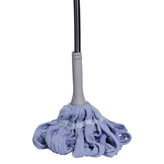 Household Швабра телескопічна для миття підлоги універсальна мотузкова швабра з самовіджимом дл Коломия