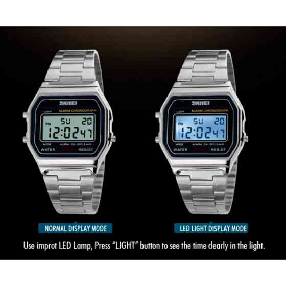 Мужские часы Skmei Popular Silver Винница