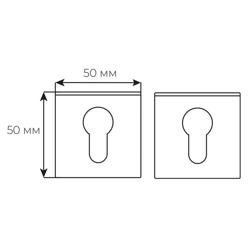 Накладка кл Fimet 201 мат чорний Київ - фото 2