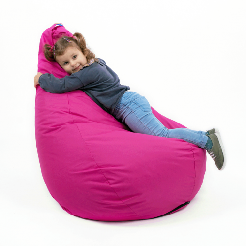 Кресло-груша Хатка Розовая Средняя 80х100 Киев - изображение 1