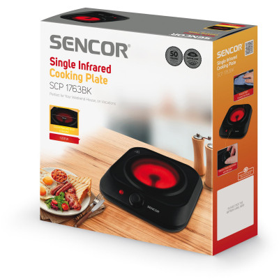 Настільна плита Sencor SCP1763BK Вінниця - фото 2