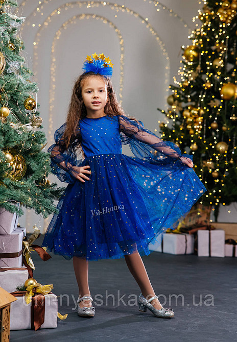 Детское нарядное платье со звездочками костюм Звездочки Ноченьки Кривой Рог - изображение 1