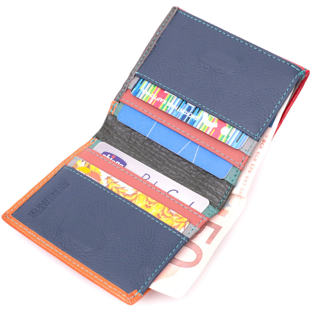 Цікавий жіночий гаманець з оригінальною монетницею з натуральної шкіри (ST Leather) Київ - фото 10