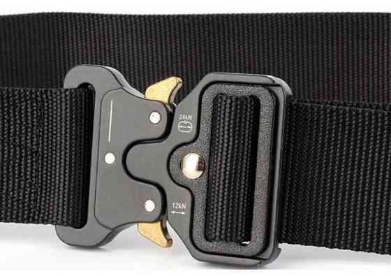 Ремень тактический военный Чёрный Днепр