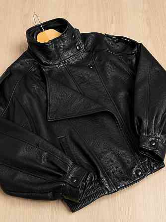 Куртка женская Lady Yep 30581 из экокожи косуха оверсайз черная, черный, M Киев