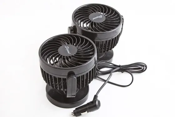 Вентилятор в прикур. пластм. 24В 5 Elegant подвійний Вінниця