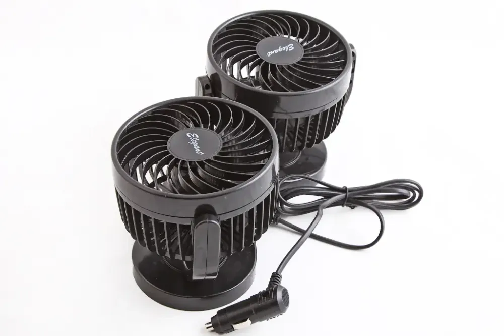 Вентилятор в прикур. пластм. 24В 5 Elegant двойной Винница - изображение 2