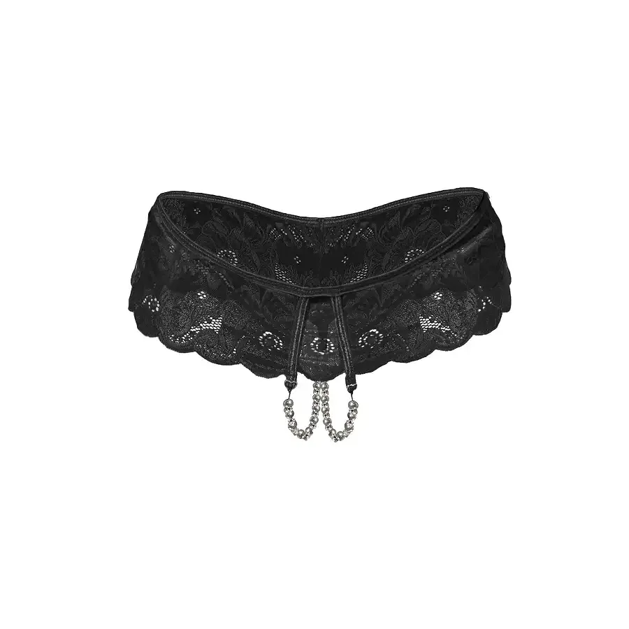 Сексуальні відкриті трусики Art of Sex - Isabell, колір чорний, розмір XS-M Львів - фото 2