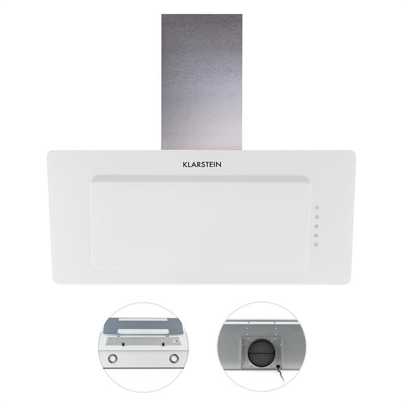 Витяжка Lorea без насадки 90 см 290 м3/год Сенсорне скло біла 90 
             Білий (Німеччина, читати опис) Рівне - фото 1