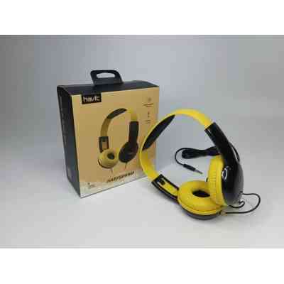 Наушники Havit HV-H211d Yellow/Black (HV-H211d) Винница