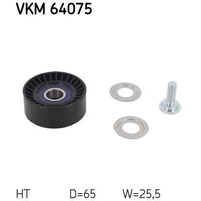 Ролик натяжителя ремня SKF VKM 64075 Винница