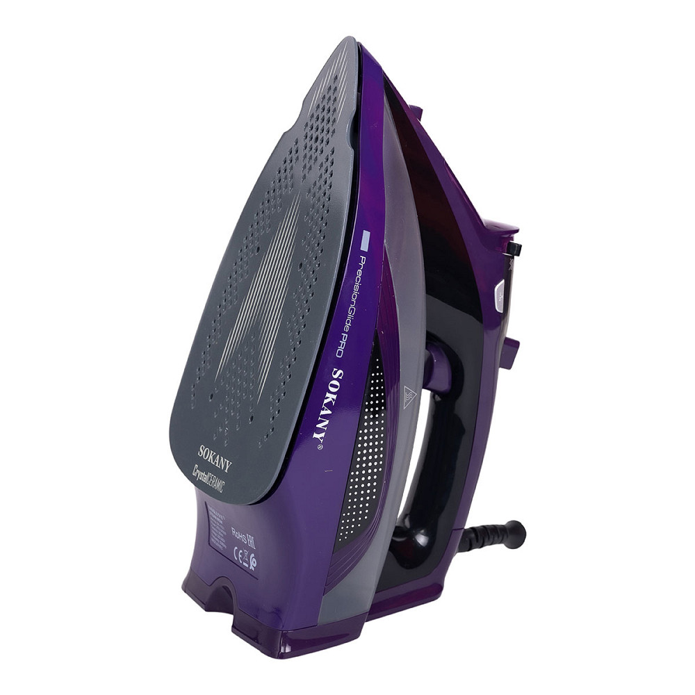 Праска з парою ручна з автовідключенням професійна для одягу 2400 Вт Sokany SK-11031 Коломия - фото 6