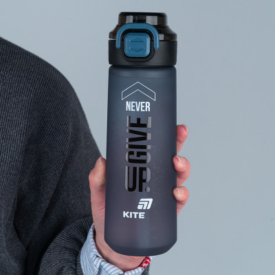 Бутылка для воды Kite 760 мл, сіра (K25-1214-1) Винница - изображение 4