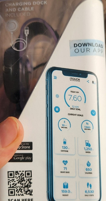 Смартгодинник ITOUCH SPORT 3,оригінал. Харьков - изображение 7