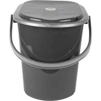 Відро-туалет Алеана Граніт/сірий 22 л (алн 171096/граніт/сіре) Вінниця