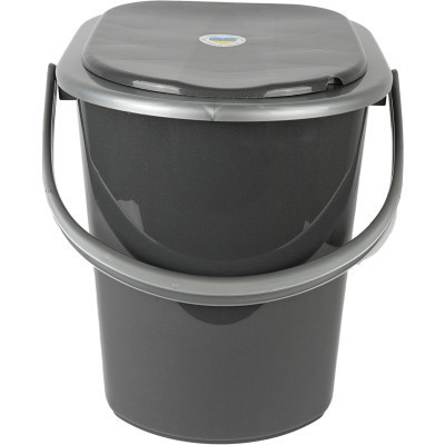 Відро-туалет Алеана Граніт/сірий 22 л (алн 171096/граніт/сіре) Вінниця - фото 3