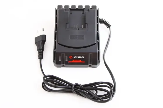 Зарядно-воо для АКБ електроінструменту Li-ion 20 В, струм заряду 2.0 А Intertool Вінниця