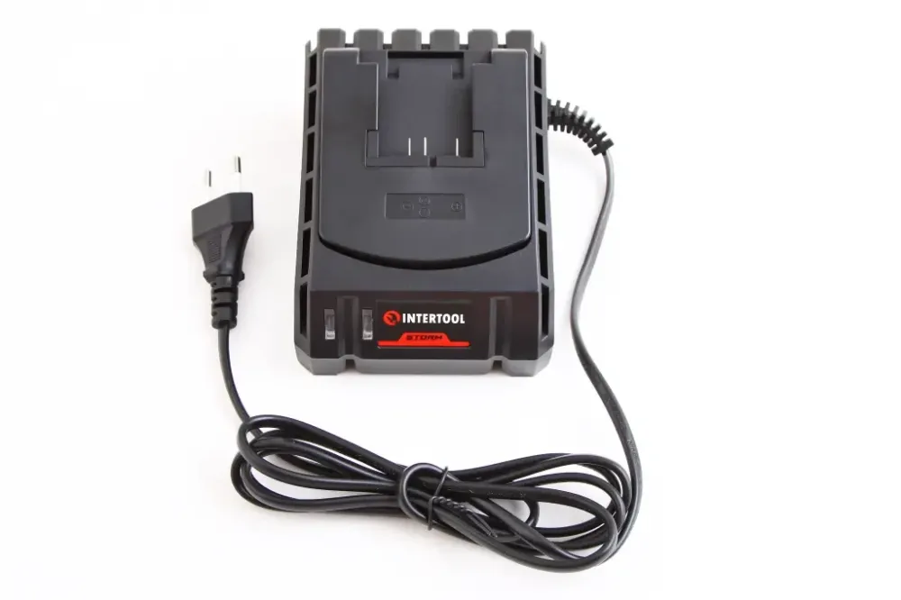 Зарядно-воо для АКБ електроінструменту Li-ion 20 В, струм заряду 2.0 А Intertool Вінниця - фото 1